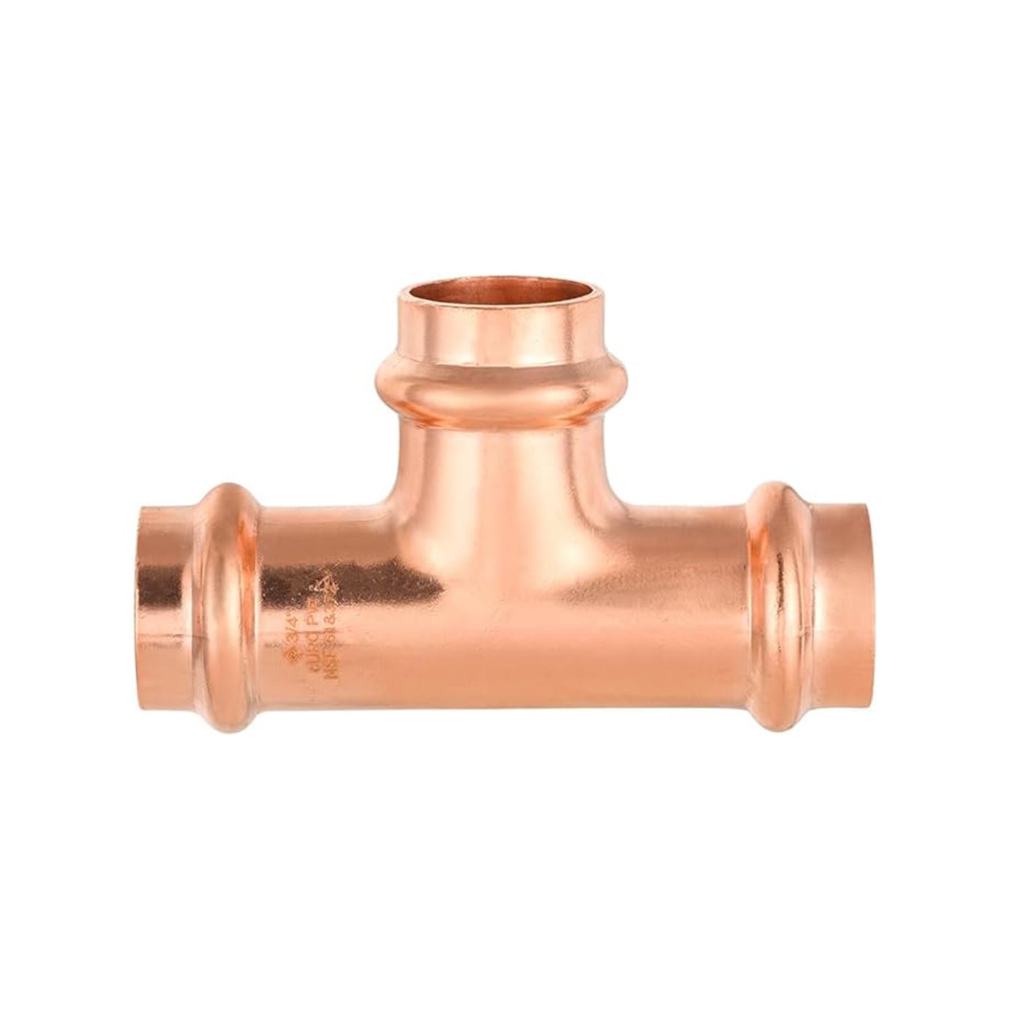 30 Pcs 3/4" Press Copper Tee (Lead Free)