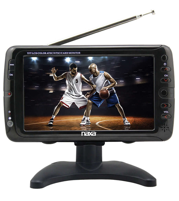 7" Portable Naxa 12 Volt TV & Digital Multimedia Player (NT-70) Jupiter Gear