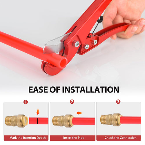 3/4" x 3/4" M Push Fit Male Adapter