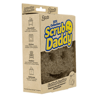Scrub Daddy Eco Daddy Medium Duty Scrubber Sponge for Kitchen, 100% biodegradable, 2 Pk EasyOptionXY LLC