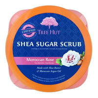 Tree Hut Moroccan Rose Shea Sugar Exfoliating and Hydrating Body Scrub, 18 oz EasyOptionXY LLC