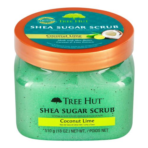 Tree Hut Coconut Lime Shea Sugar Exfoliating and Hydrating Body Scrub, 18 oz EasyOptionXY LLC