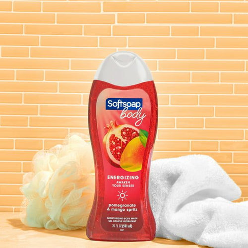 Softsoap Moisturizing Body Wash, Juicy Pomegranate and Mango, 20 oz EasyOptionXY LLC