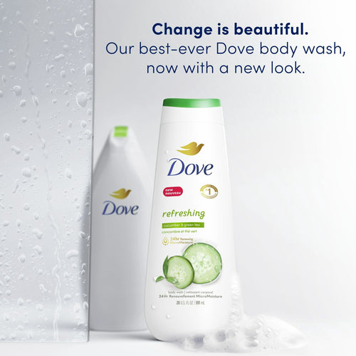 Dove Refreshing Body Wash Cucumber and Green Tea Cleanser, 20 oz EasyOptionXY LLC