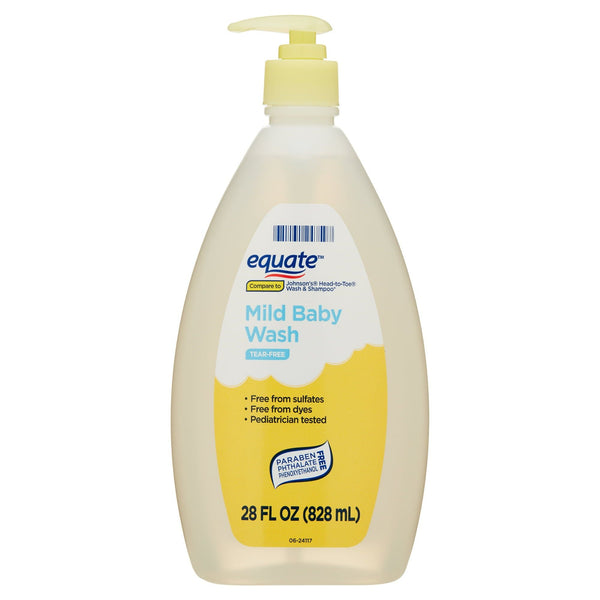 Equate Tear-Free Mild Baby Wash, 28 fl oz EasyOptionXY LLC