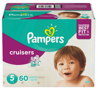 Pampers Cruisers Diapers Size 5, 60 Count EasyOptionXY LLC
