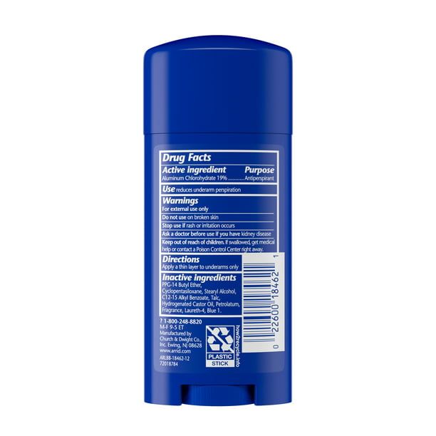 Arrid XX Extra Extra Dry Solid Antiperspirant Deodorant, Ultra Fresh, 2.6 oz EasyOptionXY LLC