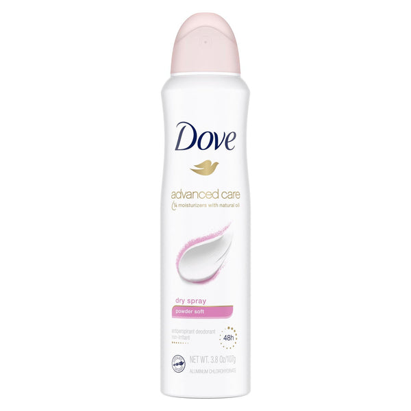 Dove Advanced Care Dry Powder Soft Spray Antiperspirant Deodorant, 3.8 oz EasyOptionXY LLC