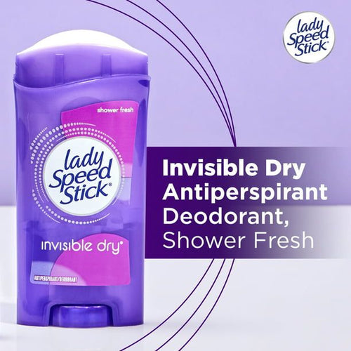 Lady Speed Stick Invisible Dry Antiperspirant Female Deodorant, 2 Pack, 2.3 oz EasyOptionXY LLC