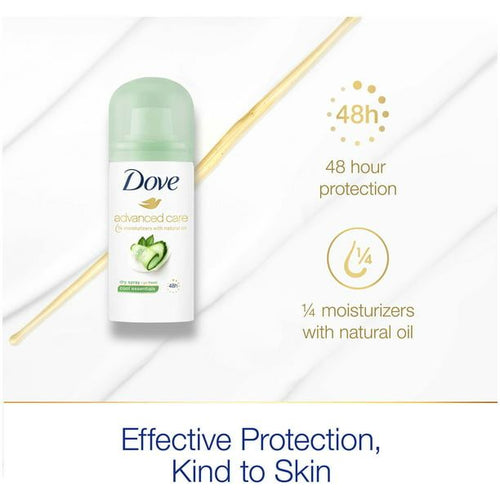 Dove Advanced Care Travel Sized Dry Spray Antiperspirant Deodorant, 1 oz EasyOptionXY LLC