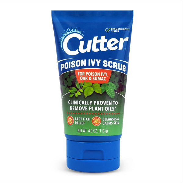 Cutter First Aid Poison Ivy Scrub for Itch Relief, 4 oz EasyOptionXY LLC