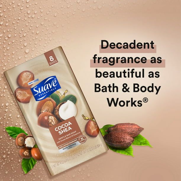 Suave Essentials Soap Bar Cocoa Shea, 32 oz EasyOptionXY LLC