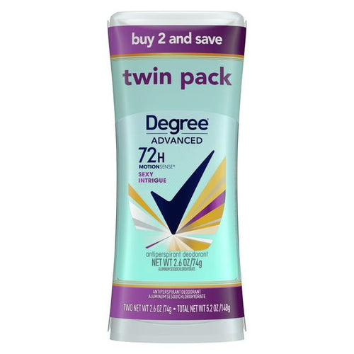 Degree 72H Motionsense Sexy Intrigue Antiperspirant Deodorant, 2.6 oz, Twin Pack EasyOptionXY LLC