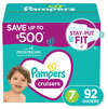 Pampers Cruisers Diapers - Size 7 (41+ Pounds), 92 Count EasyOptionXY LLC
