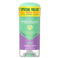 Mitchum Women Triple Odor Defense Gel Antiperspirant Deodorant Twin Pack, 3.4 oz EasyOptionXY LLC