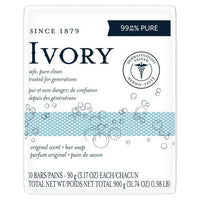 Ivory Bar Soap with Original Scent, 3.17 oz, 10 Count EasyOptionXY LLC
