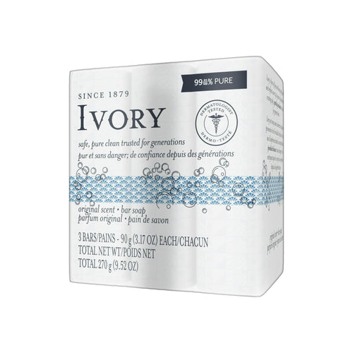 Ivory Bar Soap with Original Scent, 3.17 oz, 10 Count EasyOptionXY LLC