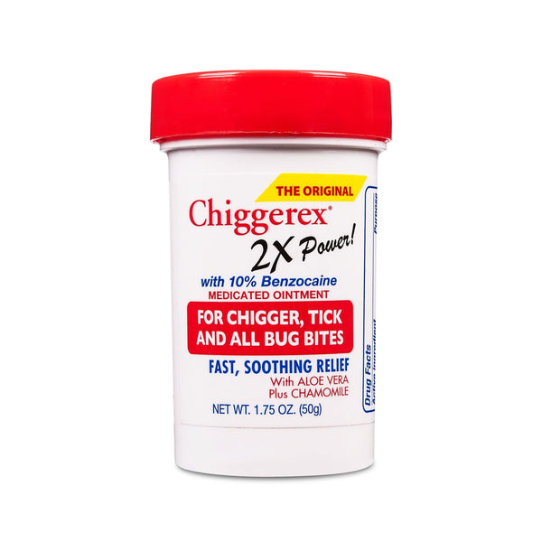 Chiggerex First Aid Medicated Ointment for Chiggers and Bug Bites, 1.75 oz EasyOptionXY LLC