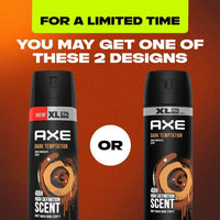 Axe Body Spray for Men Deodorant Dark Temptation, 5.1 oz Twin Pack EasyOptionXY LLC