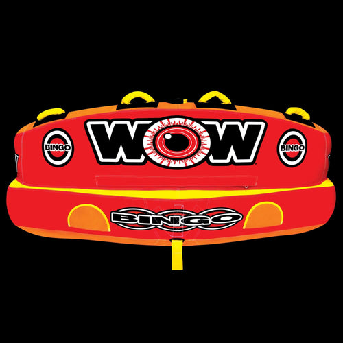 WOW Sports Bingo 2 Person Towable Water Tube For Pool and Lake (14-1060) Jupiter Gear