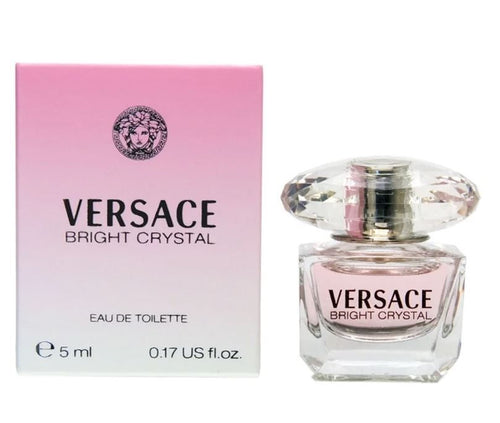 Versace Bright Crystal Eau de Toilette, Perfume for Women, 0.17 Oz, Mini & Travel Size EasyOptionXY LLC