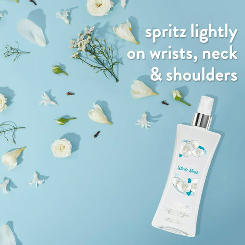 Body Fantasies Signature Fragrance Body Spray, Fresh White Musk, 8 fl oz EasyOptionXY LLC