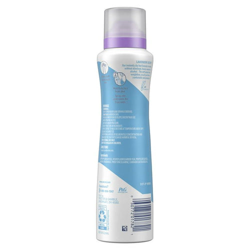 Secret Dry Spray Aluminum Free Deodorant, Lavender and Hemp Seed Oil, 4.1oz. EasyOptionXY LLC