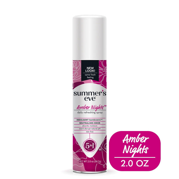 Summer's Eve Amber Nights Daily Refreshing Feminine Spray, pH balanced, 2 oz EasyOptionXY LLC