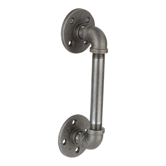 1/2 in. x 8 in. Barn Door Handle - 12.5 in. L PIPE DECOR