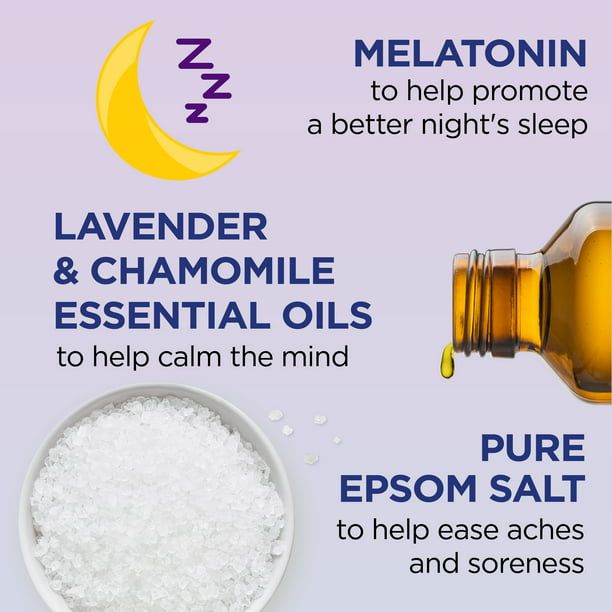 Dr Teal's Pure Epsom Salt Melatonin Sleep Soak with Essential Oil Blend, 3 lbs EasyOptionXY LLC