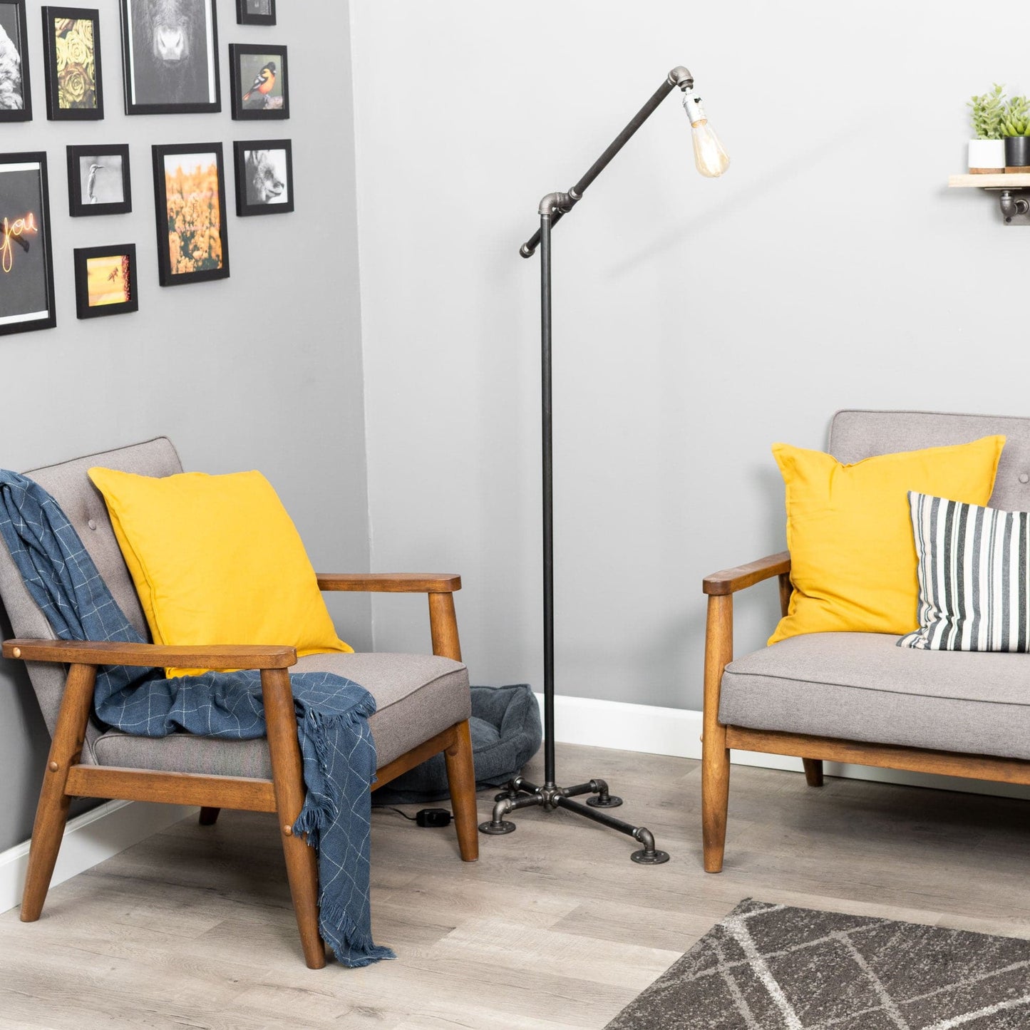 Telescope Floor Lamp By PIPE DECOR