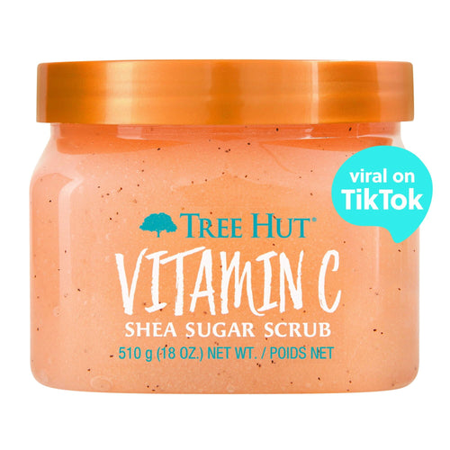 Tree Hut Vitamin C Shea Sugar Exfoliating and Hydrating Body Scrub, 18 oz. EasyOptionXY LLC