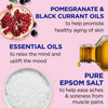 Dr Teal's Pure Epsom Salt Soak with Pomegranate Oil & Black Currant, 3 lbs EasyOptionXY LLC