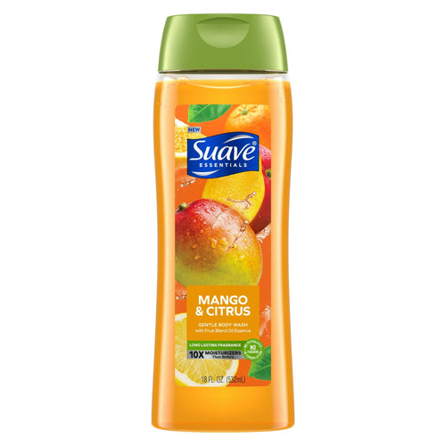Suave Essentials Gentle Body Wash, Mango & Citrus, 18 oz EasyOptionXY LLC
