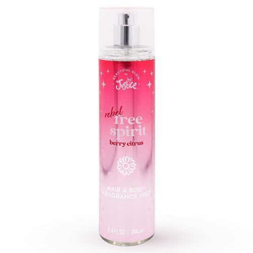 Beautiful Glow by Justice Hair and Body Fragrance Mist, Rebel Free Spirit Berry Citrus, 8.4 fl oz EasyOptionXY LLC