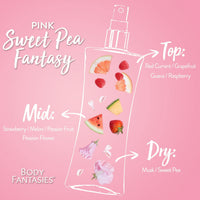 Body Fantasies Signature Fragrance Body Spray, Pink Sweet Pea Fantasy, 8 fl oz EasyOptionXY LLC