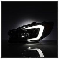 Spyder Subaru WRX 06-07 Projector Headlights - HID Model Only - Black PRO-YD-SWRX06-HID-LBDRL-BK OffRoadUSA.com