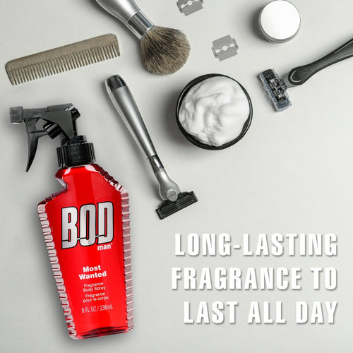 BOD Man Fragrance Body Spray, Most Wanted, 8 fl oz EasyOptionXY LLC
