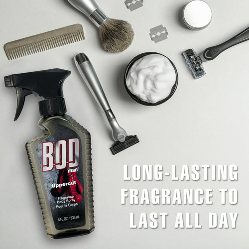BOD Man Fragrance Body Spray, Uppercut, 8 fl oz EasyOptionXY LLC
