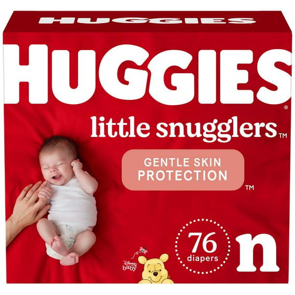 Huggies Little Snugglers Size Newborn; 76 Count EasyOptionXY LLC