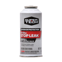 Super Tech Auto R-134a Refrigerant with Stop Leak, Self-sealing, 3 oz., 1 Pack EasyOptionXY LLC