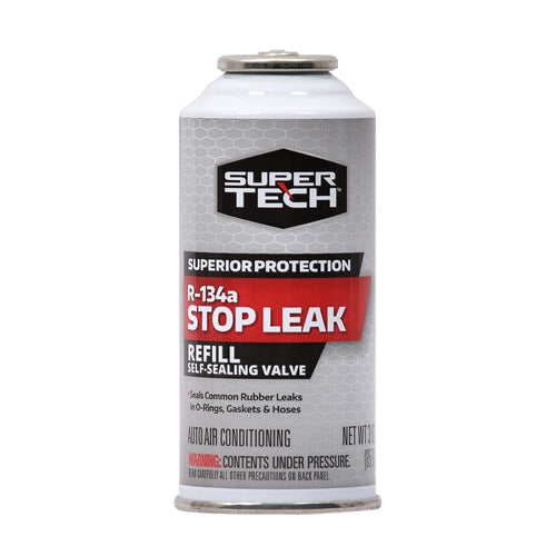 Super Tech Auto R-134a Refrigerant with Stop Leak, Self-sealing, 3 oz., 1 Pack EasyOptionXY LLC