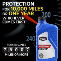 Super Tech High Mileage Full Synthetic SAE 0W-20 Motor Oil, 1 Quart EasyOptionXY LLC