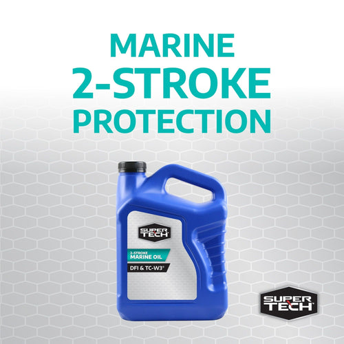 Super Tech TC-W3 Outboard 2 Cycle Engine Oil, 1 Gallon EasyOptionXY LLC
