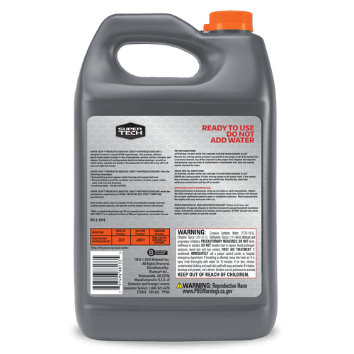 Super Tech Prediluted 50/50 Dex-Cool Antifreeze Coolant, 1 gallon EasyOptionXY LLC