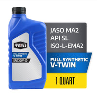 Super Tech Full Synthetic SAE 20W-50 V-Twin Motorcycle Oil, 1 Quart EasyOptionXY LLC