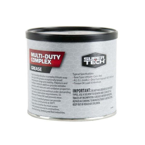 Super Tech Multi-Duty Complex Hi-Temp Grease, 14 oz Tub EasyOptionXY LLC