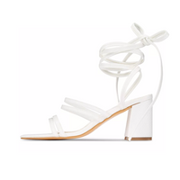 Ava Sandals White Vaila Shoes