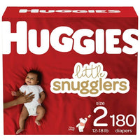 Huggies Little Snugglers Size 2; 180 Count EasyOptionXY LLC