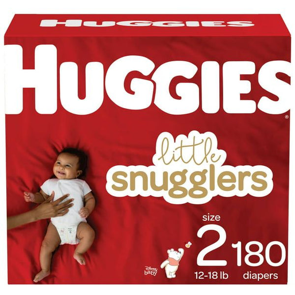 Huggies Little Snugglers Size 2; 180 Count EasyOptionXY LLC